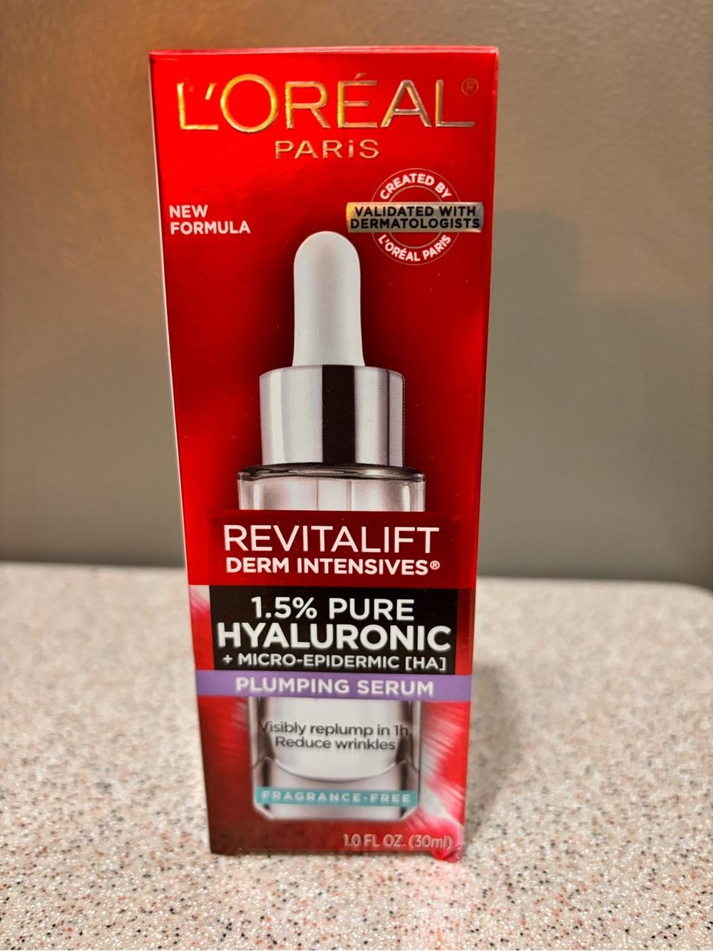 L’Oréal Revitalift Derm Intensives 1.5% Hyaluronic Acid Serum NIB